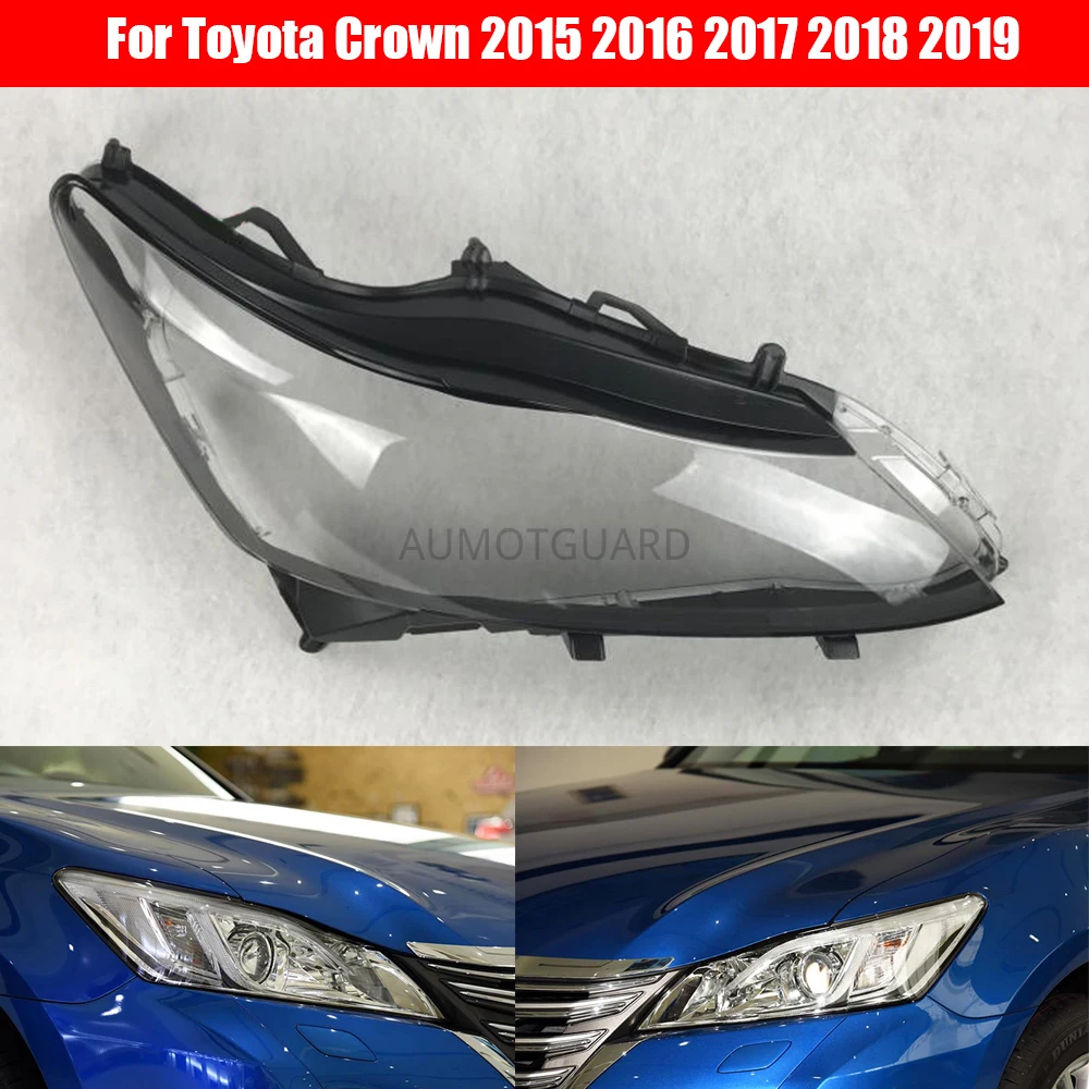 

Объектив автомобильной фары для Toyota Crown 2015 2016 2017 2018 2019, сменная крышка автомобильной фары