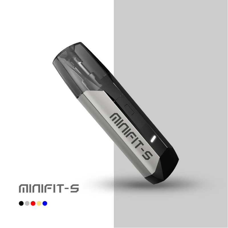 Oryginalny zestaw Justfog Minift-S Minifit S Pod Vape Kit 420mah Wbudowana bateria z 1,9 ml 0,8 ml Mesh Coil Pod Vape Pen