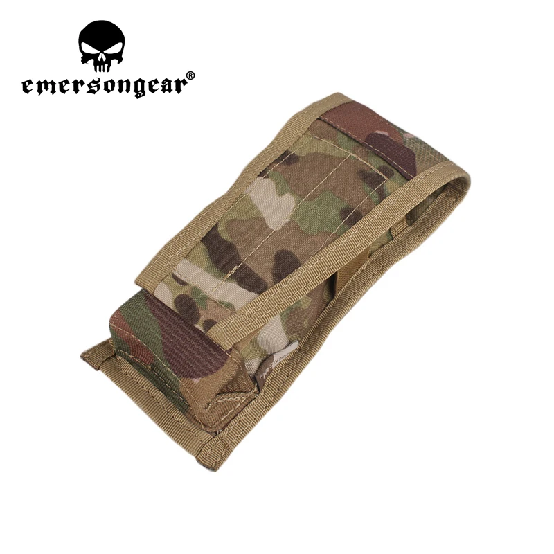 Emersongear Flap Single Magazine Pouch Mag Storage Purposed Bag Molle For Tactical Vest Plate Carrier Airsoft Accessory Hunting