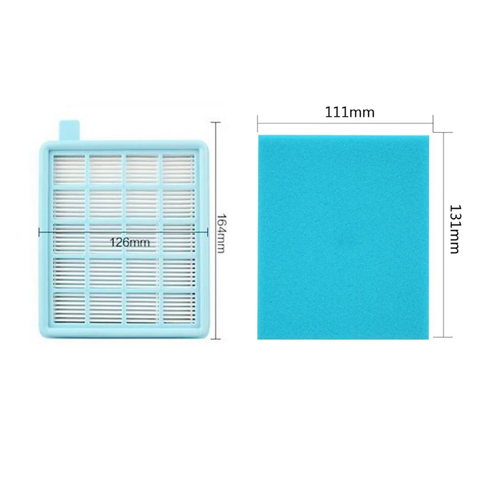 2sets Hepa Filters voor philips FC8470 FC8471 FC8472 FC8473 FC8474 FC8476 FC8477 Stofzuiger Onderdelen Filters met Katoen