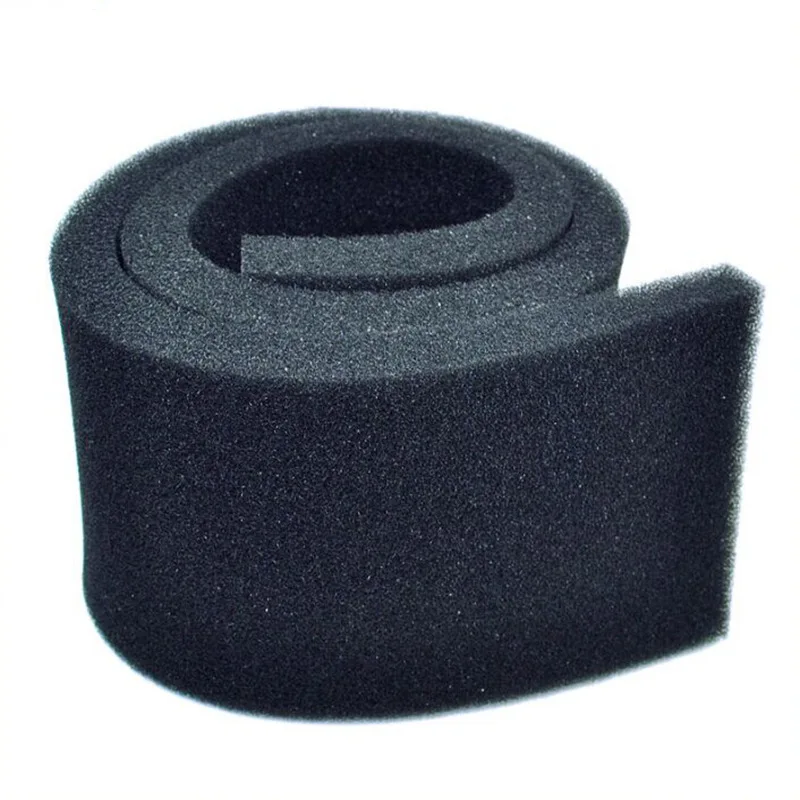 

Black Filtration Foam Aquarium Fish Tank Biochemical Filter Sponge Pad Skimmer Long Use Time Sponge Supply Tank