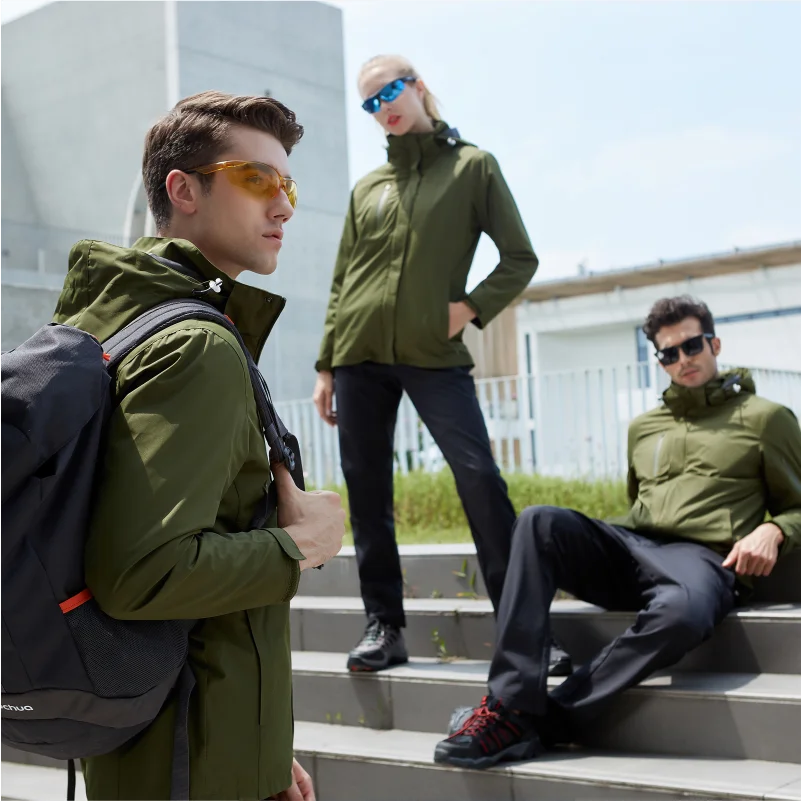 Yotee jaqueta com zíper masculina, jaqueta de grupo de empresa pessoal fashion com capuz slim para outono e inverno