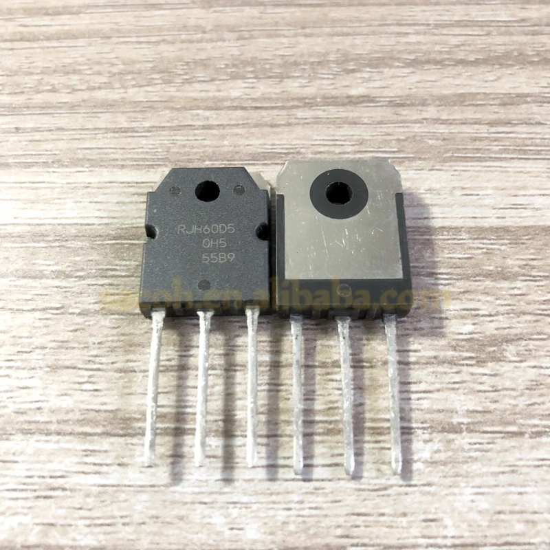 

10Pcs RJH60D5DPK or RJH60D5BDPQ or RJH60D5DPM or RJH60D5 TO-3P 80A 600V High Speed IGBT