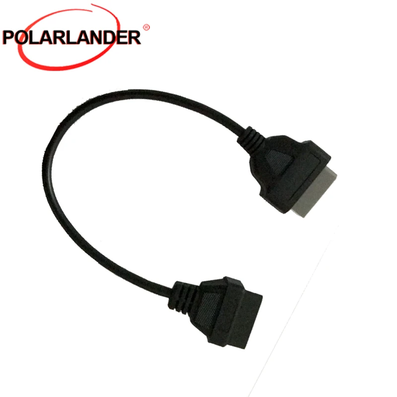 14Pin to 16PIN OBD2 Diagnostic Cable for Nissan OBDII Interface Adapter Compatible with ELM327 Multi-diag J2534