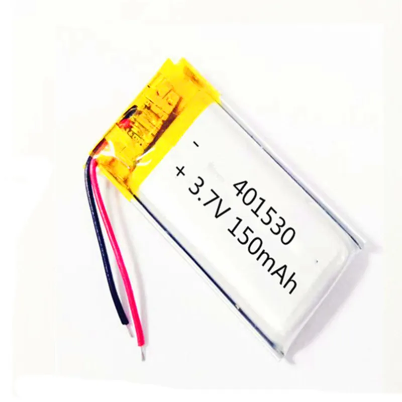 Free shipping  200pcs 3.7V 150mAh lithium polymer battery 401530 041530 Bluetooth stereo doll toy