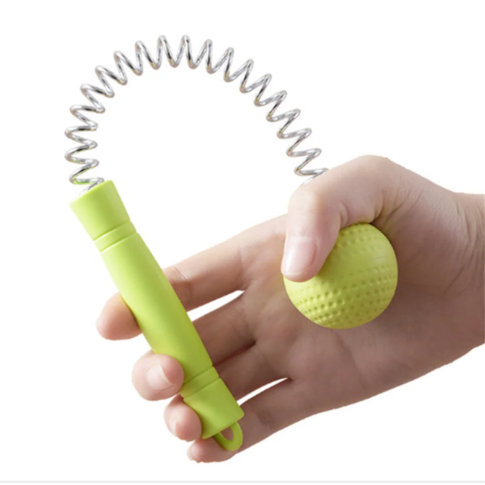 Manual Massage Hammer Stick Ball Body Massager Spring Elastic Knock Shoulder Arm Leg Hip Waist Whole Massage Tool