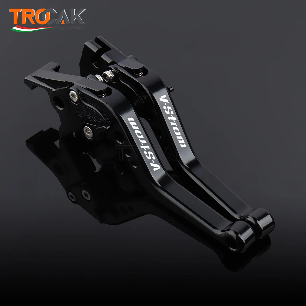 For SUZUKI V-Strom 250 650 DL650 DL250 Vstrom 650/XT 2011-2022 Short Motorcycle Accessories CNC Adjustable Brake Clutch Levers