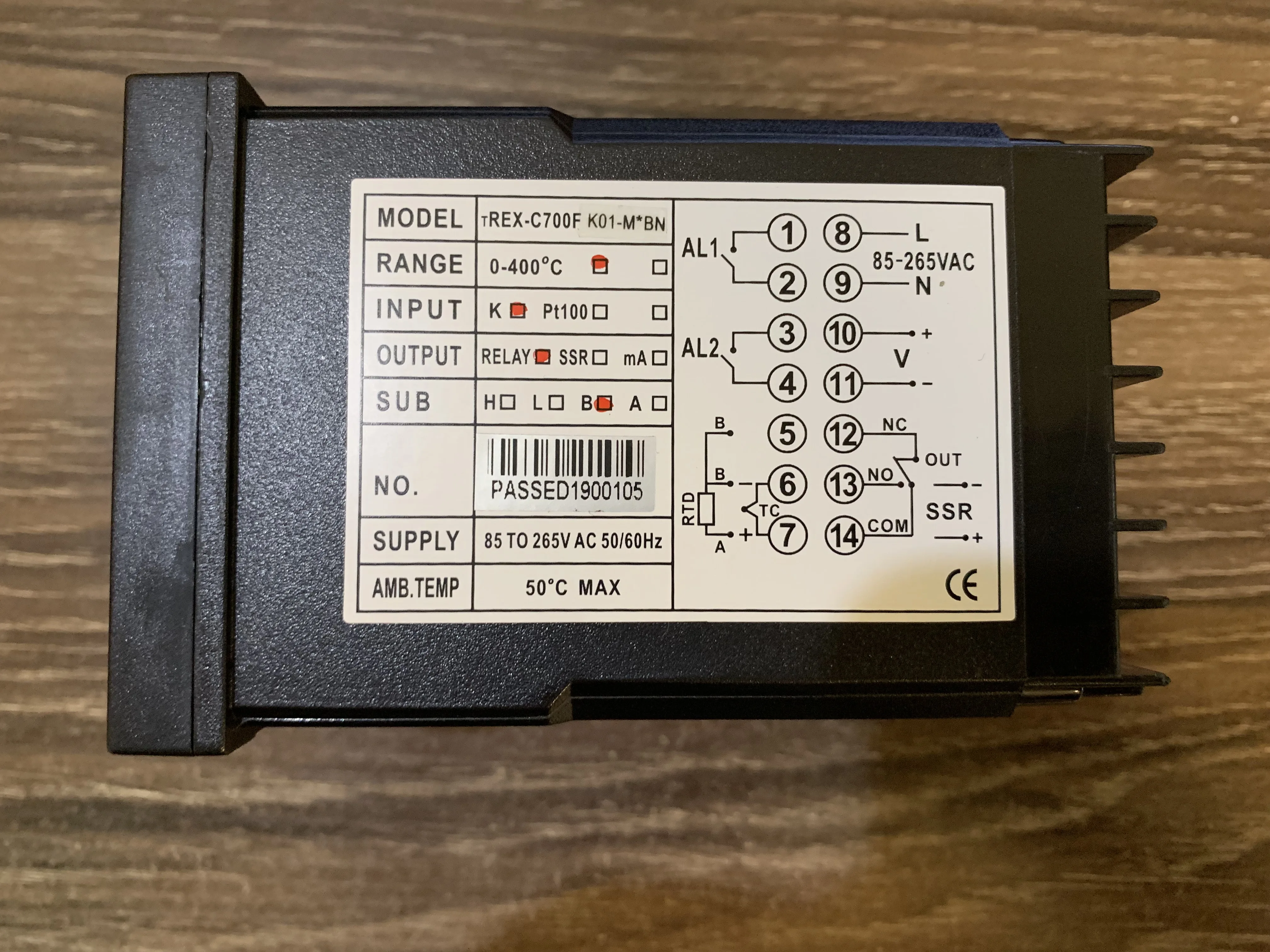 thermostat temperature controller TREX-C700fK01-m*bn  TREXC700 precision   TREX-C700 TREX-C700FK01-M*HL  TREX-C700FK01-V*HL