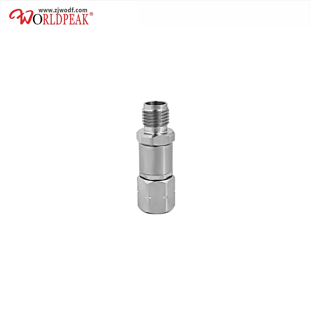 Free Shipping Stainless Steel 5G Millimeter Wave High Frequency 2.4mm male to 3.5mm female connector adapter