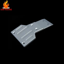 7mm Stainless Steel HD Front Frame Brace Skid Plate Protection Board Kit for 1/5 GTBracing Hpi Rovan Km Mcd Baja 5b 5t 5sc Parts