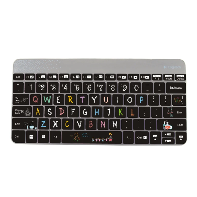 Keyboard Protection for Logitech MK240 MK245 Nano Wireless Keyboard Protective Film Silicone Waterproof Button Dust Cover