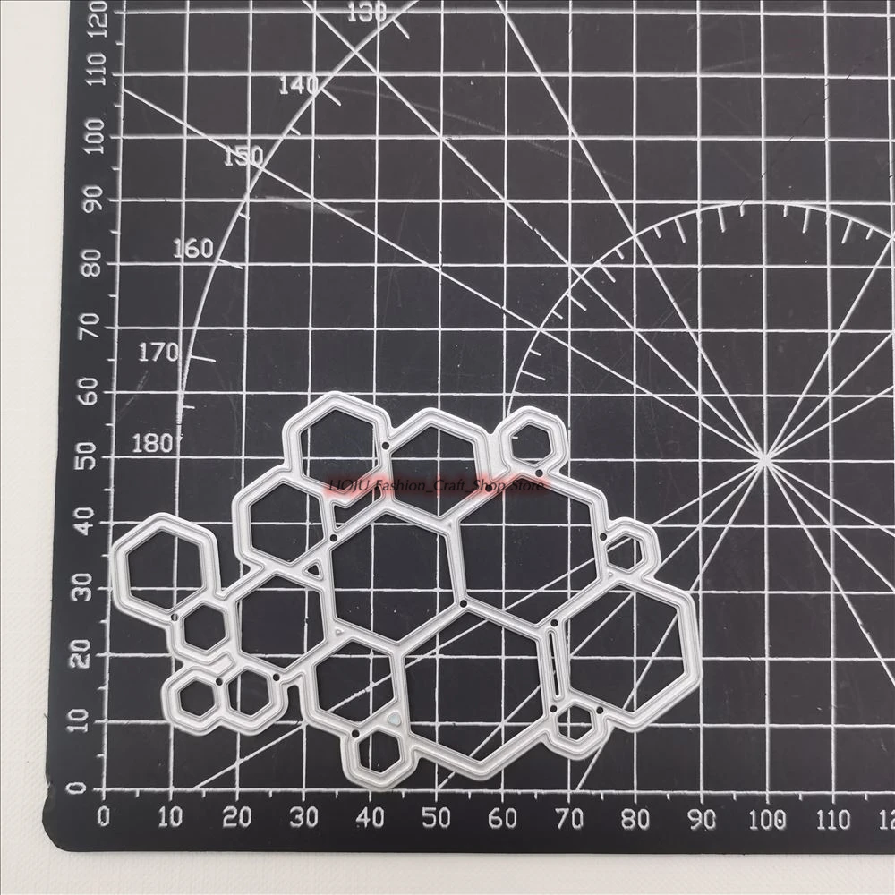 Honeycomb boardrDies Scrapbooking wykrojniki do metalu karta papierowa tłoczenie znaczków i matryc