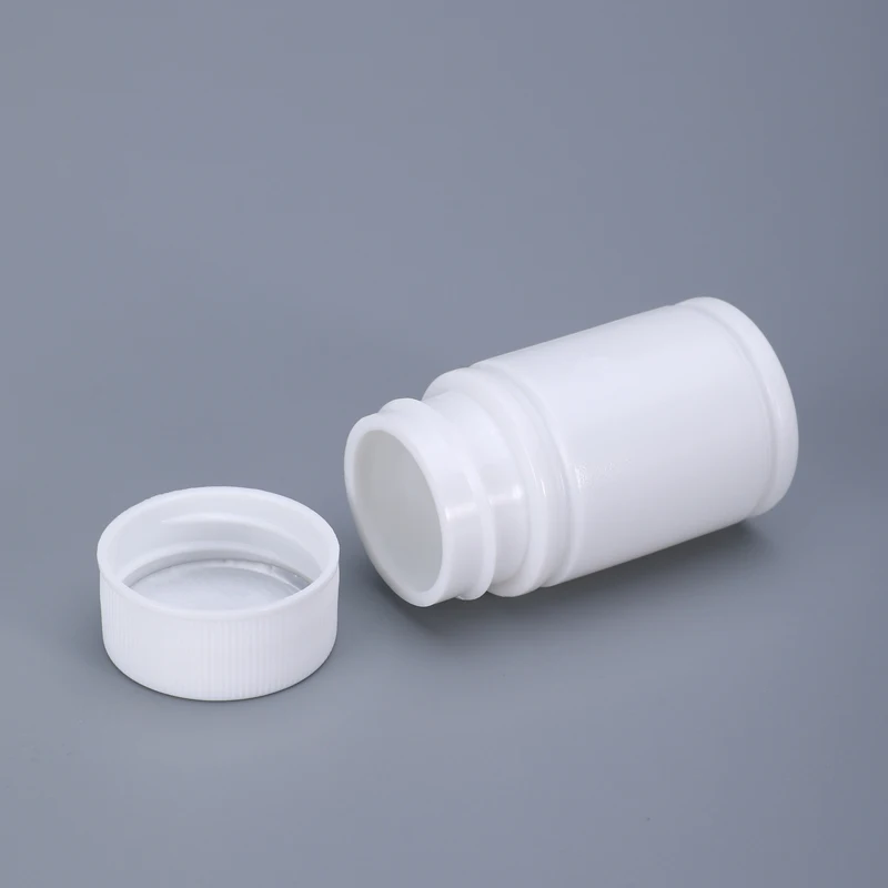 100PCS of 20ML small plastic bottle with lid for Medicine capsule pill Food Grade Container Pharmaceutical refillable bottles