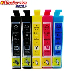 T1801 T1811 18XL Ink Cartridges Compatible For Epson XP-225 322 325 422 425 XP-30 102 202 205 302 305 402 405 212 XP-215 printer