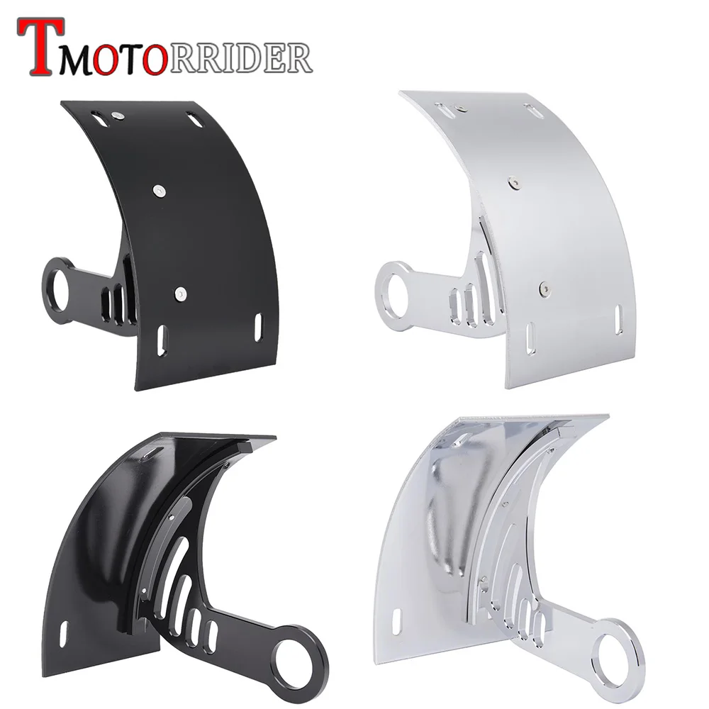 

Billet Aluminum Black Chrome Swingarm Side Mount Curve Tail License Plate Holder Bracket for Yamaha YZF 6R 2007 2008 2006-2012