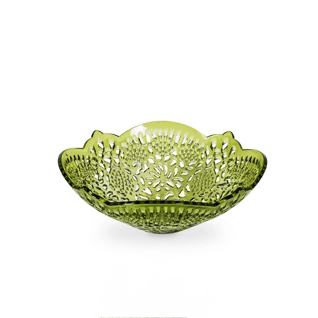 Vintage Green Fruit Bowl