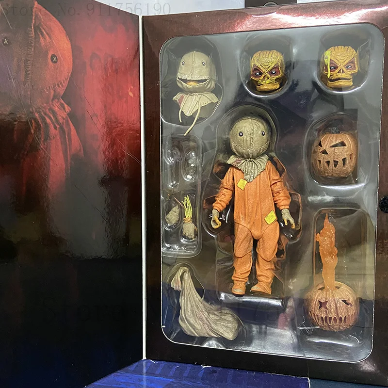 Klassischer Film Film Trick R Treat Actionfigur NECA Figur Trick R Treat Actionfigur Modell Leuchtendes Kürbisspielzeug Halloween Geschenk – Detail 3