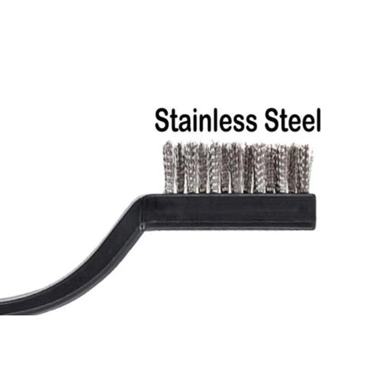 12pcs Cleaner Wire Brushes 170x11mm DIY Paint Rust Remover Brushes Household Cleaning Stainless Steel Cleaning Brush