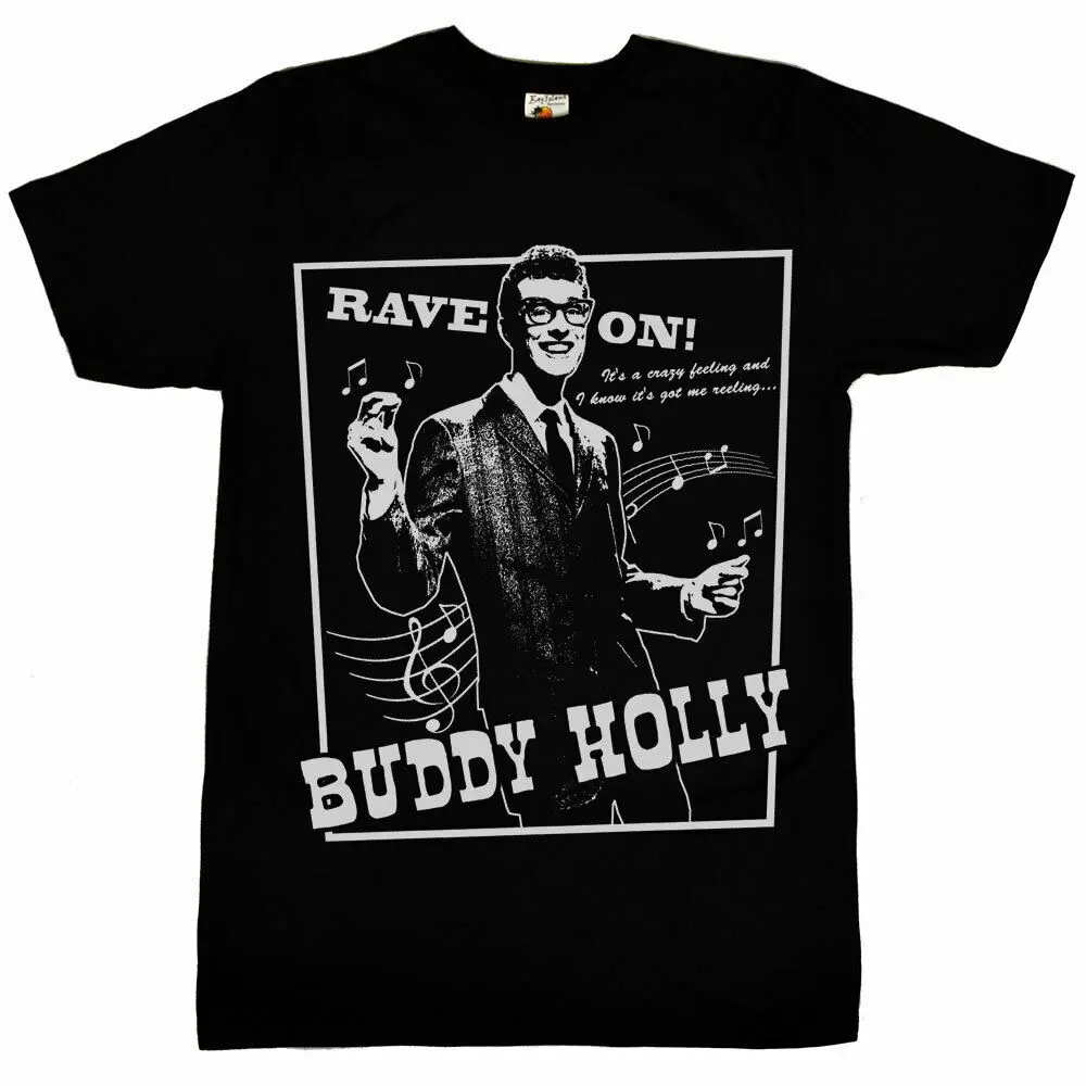 Buddy Holly Rave On! Men's T-Shirt