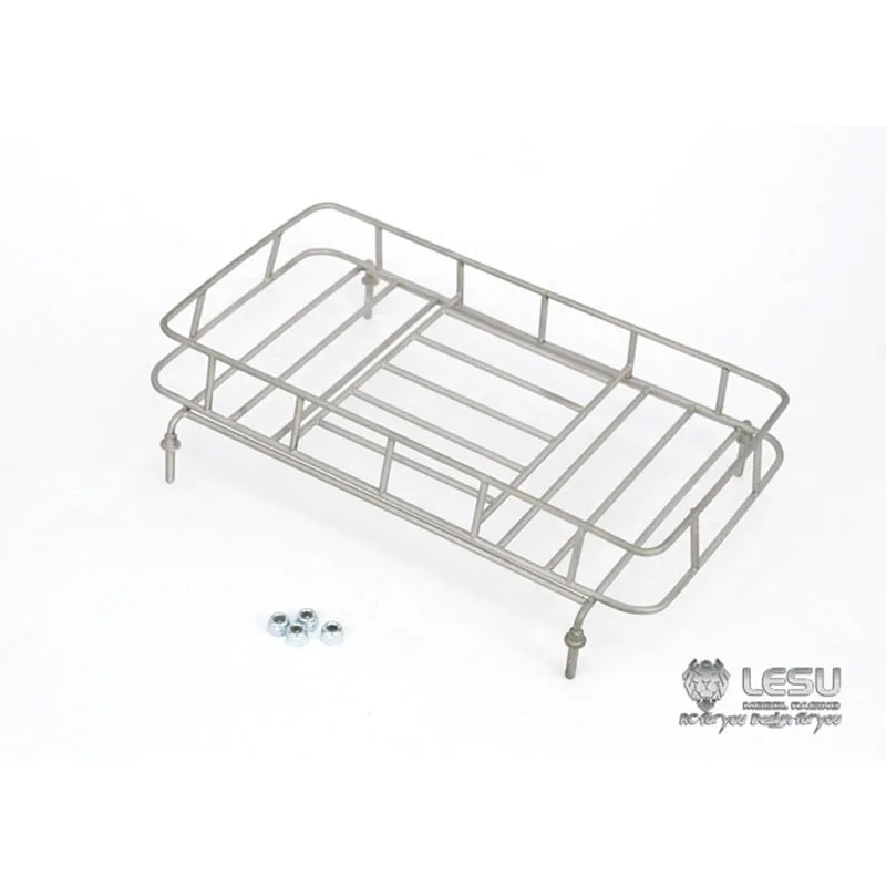 LESU Metall-Dachgepäckträger für Tamiya 1/14 RC Traktor-LKW Ferngesteuertes Spielzeugmodellauto – Detail 2