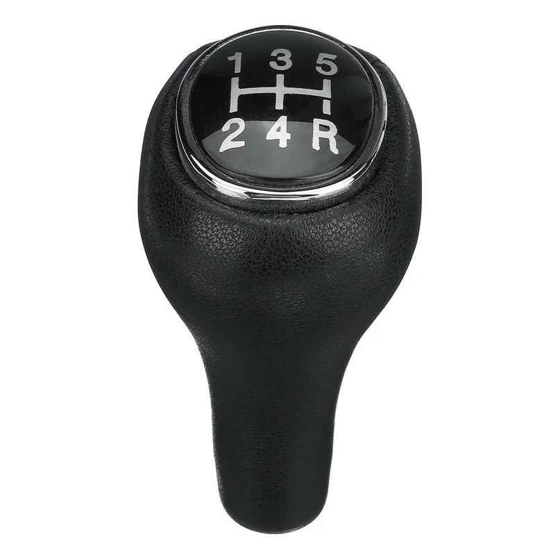 5 Speed MT Car Gear Shift Knob for Ford Focus MK1 1998-2005 Shifter Lever Stick Manual GearShifter Leather Pen POMO Spare Parts