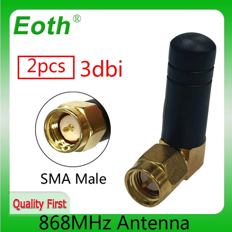 

EOTH 868mhz antenna 3dbi sma male 915mhz lora antene pbx iot module lorawan signal receiver antena waterproof