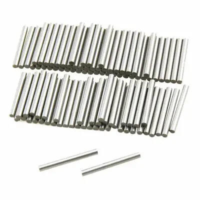 

100 Pcs Stainless Steel 1.95mm x 15.8mm Dowel Pins Fasten Elements