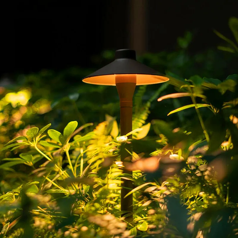 New LED Outdoor Waterproof Garden Lawn Lamp Villa Courtyard Light Creative Mushroom Bollards Lamp Landscape Decoration Light.