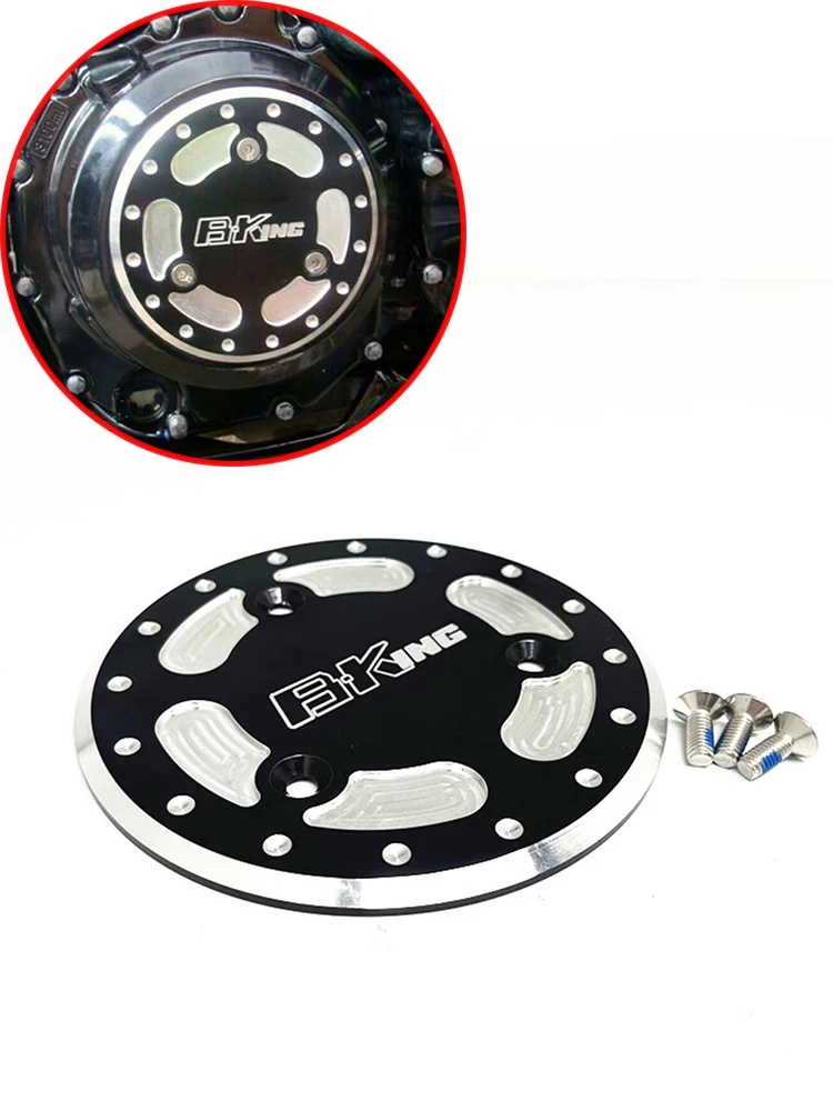 CNC Right Side Starter Idle Gear & Engine Crank Case Clutch Cover For SUZUKI GSX1300 B-KING 2008-2011 BK