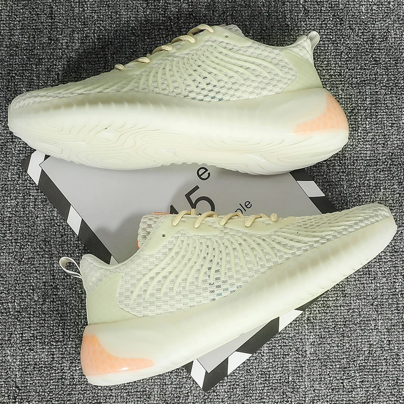 

Original Luxury Men's Sports Shoes High Quality Fashion Soft Bottom Sneakers Rubber Hard-Wearing Non-slip Men Running Shoes