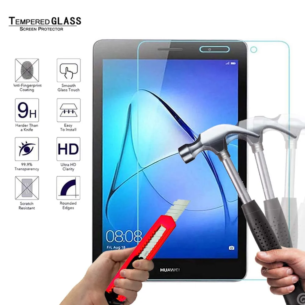 

9H Tempered Glass for Huawei MediaPad T3 8.0 Explosion Proof Premium Tablet Tempred Glass Full Coverage Tablet Screen Protector