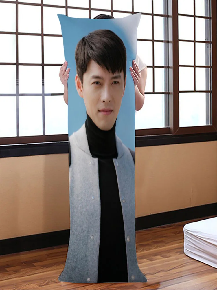 

Hyun Bin Dakimakura наволочка для подушки для тела Genshin ударный разбавленный декоративный чехол для украшения дома наволочка для подушки с принтом длинный