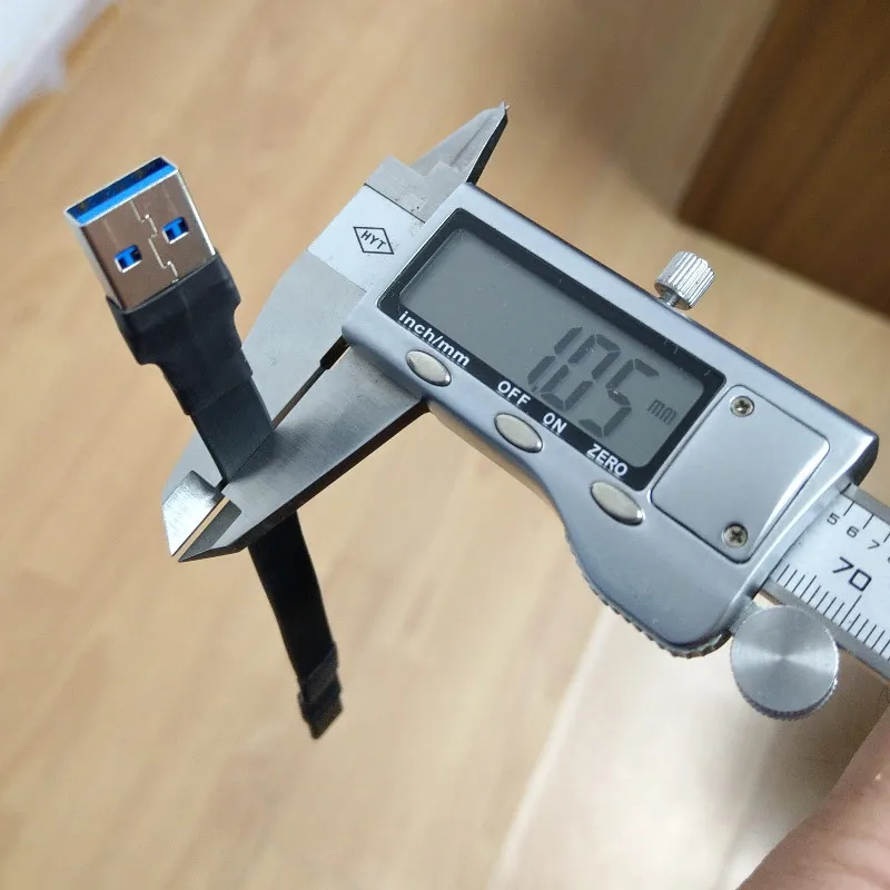 Usb 3.0 cabo usb ao tipo de cabo usb um macho ao macho cabo de extensão usb velocidade super hdd ângulo de 90/270 graus para cima/para baixo angular usb3