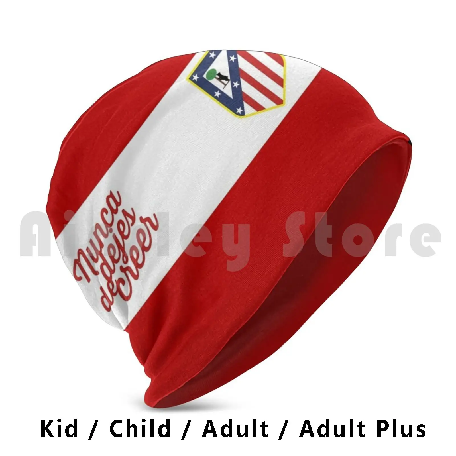 Never Stop Believing Shield Beanies Knit Hat 1425 Beanies Print De Courage And Heart Simeone Luis