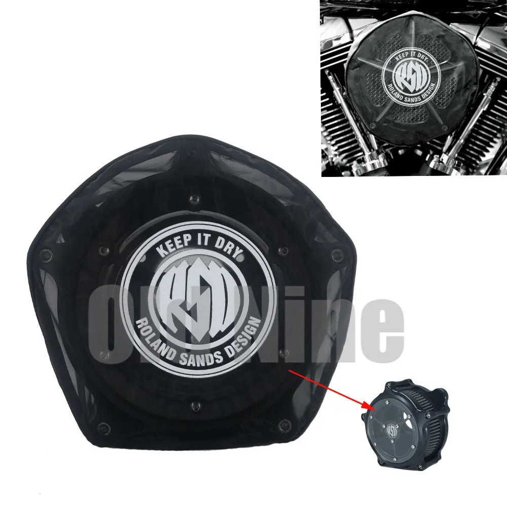 RSD воздушный фильтр водонепроницаемый дождевой носок защитный чехол для Harley Sportster 883 1200 Touring Road Glide Street Glide Softail Dyna