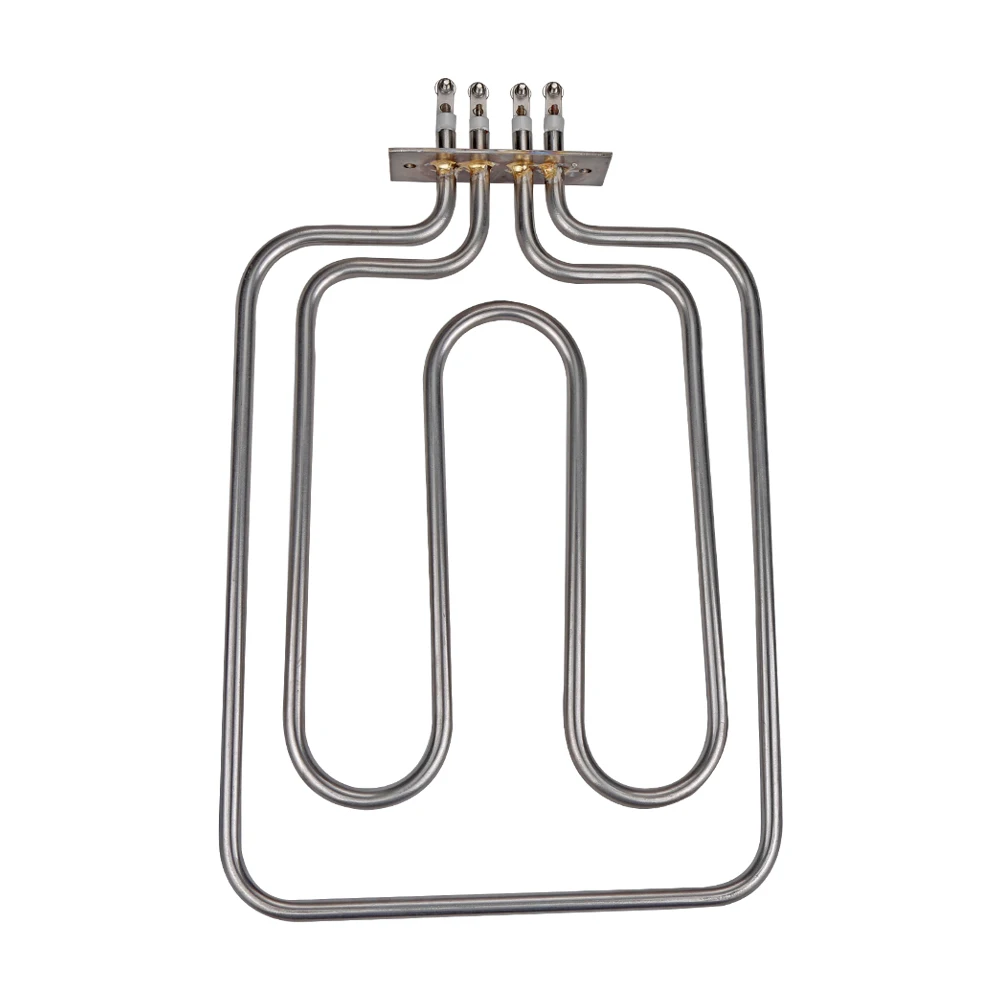 

Isuotuo 2U Heating Element 304 Stainless Steel Electric Tube Heater Dry Burning Pipe Air Heating Element 2KW 230V