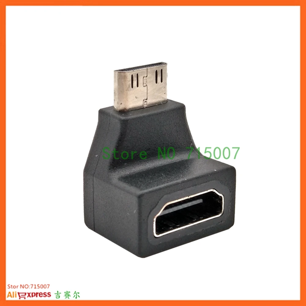 Mini HD-compatible to HDTV Adapter Female to Male Converter Connector for HDTV HD 1080P Cable Adapter Device for HDTV Wholesale