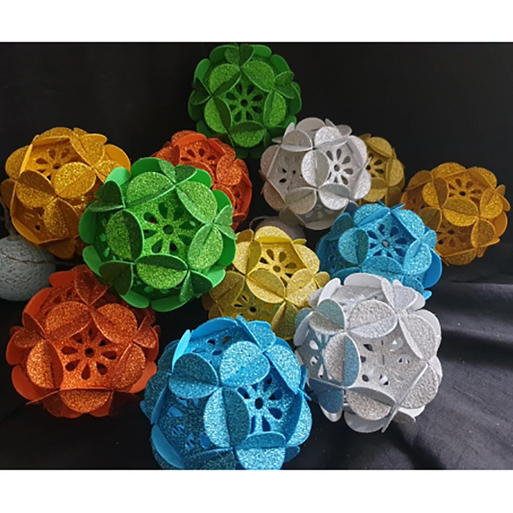 New Orbicular flower Balls metal cutting die scrapbook for photo album paper diy gift card decoration embossed dice