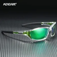 KDEAM-gafas de sol TR90 para hombre, lentes de sol polarizadas, deportivas, de pesca, flexibles y únicas, estilo de vida al aire libre