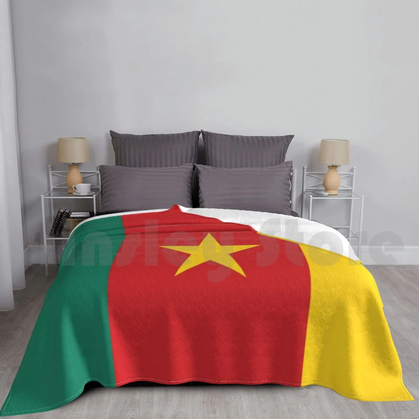 Cameroon Blanket For Sofa Bed Travel Flag Flags Africa African Flags Cameroon Republic Of Cameroon Love Douala