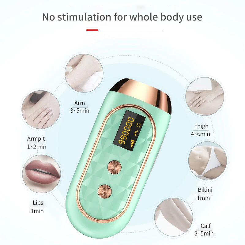 Laser Einfrieren Punkt Haar Entfernung Gerät Gesichts Lip Haar Achselhöhle Beine Bikini Haar Weibliche Körper Schmerzlos Haut Permanent Haar Remov