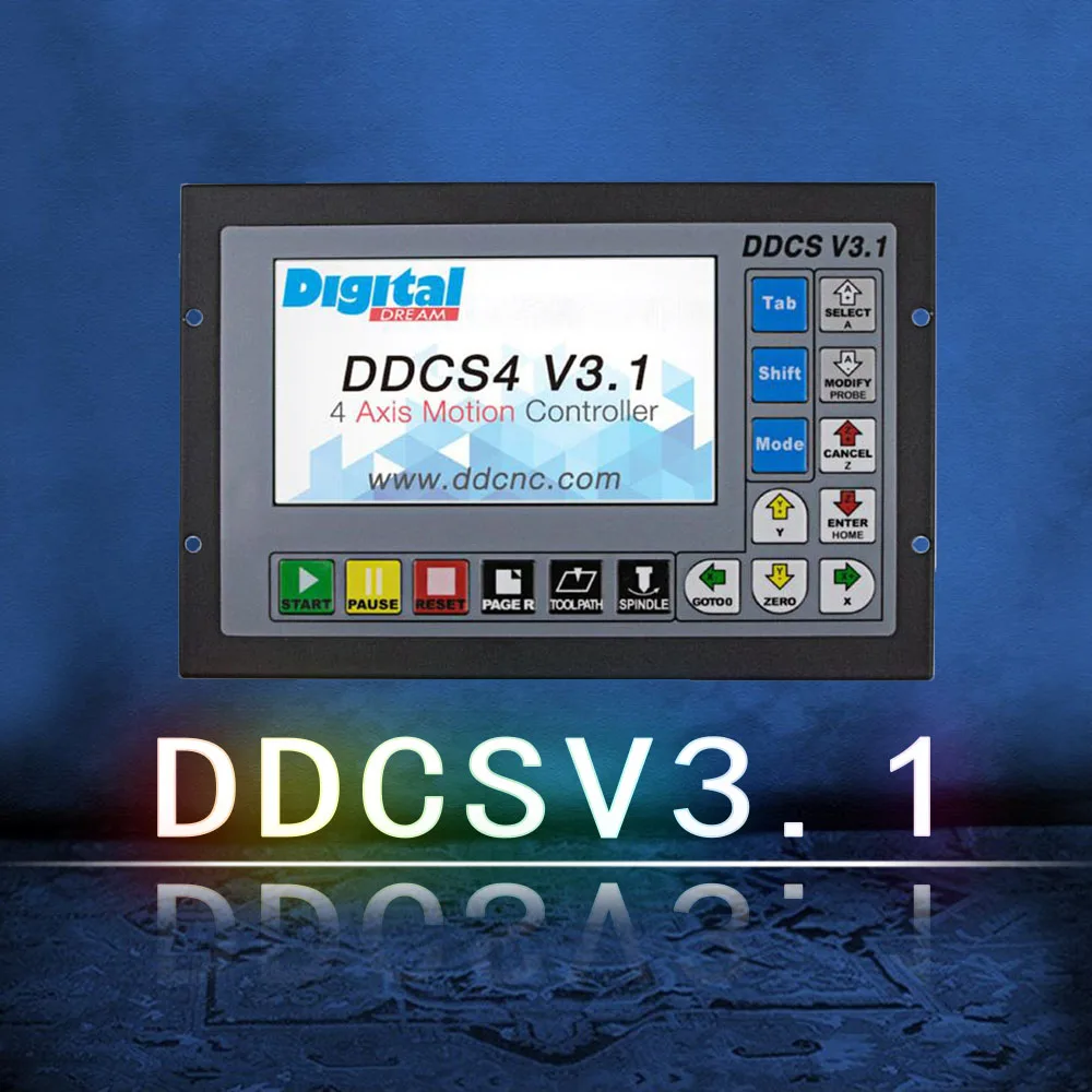 DDCSV4.1 DDCSV3.1 CNC offline motion control system motor motion controller instead of mach3 motion control system metal housing