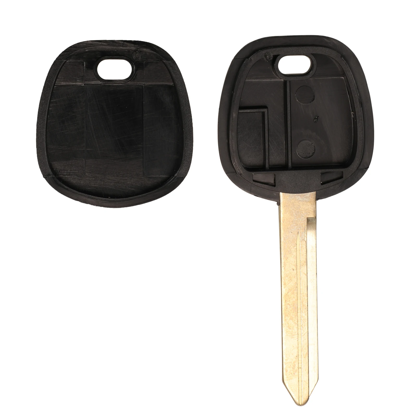 Jingyuqin Neue Ersetzen Fernbedienung Transponder Zündung Auto Schlüssel für Toyota Tacoma fit Lexus TOY48/Toys43 Klinge Kein Chip
