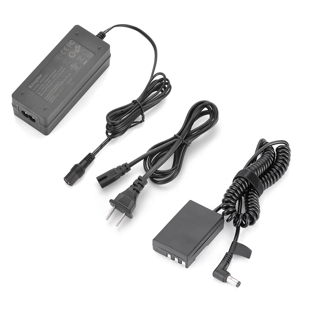 KingMa EN-EL9 Dummy Battery with AC Power Supply Adapter For Nikon D5000 D3000 D60 D40 D40X Camera EN EL9 Dummy Battery