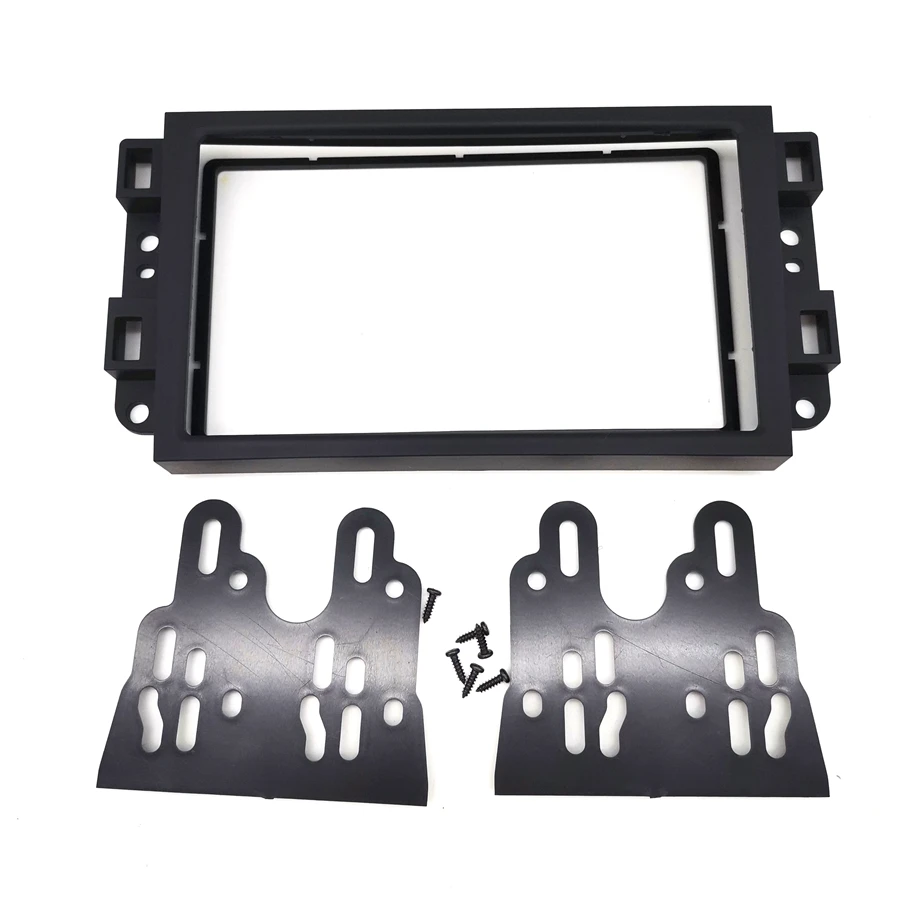 

2 DIN Car DVD Radio GPS Dash Frame Kit for GMC Sierra Chevy Silverado 2007-2014