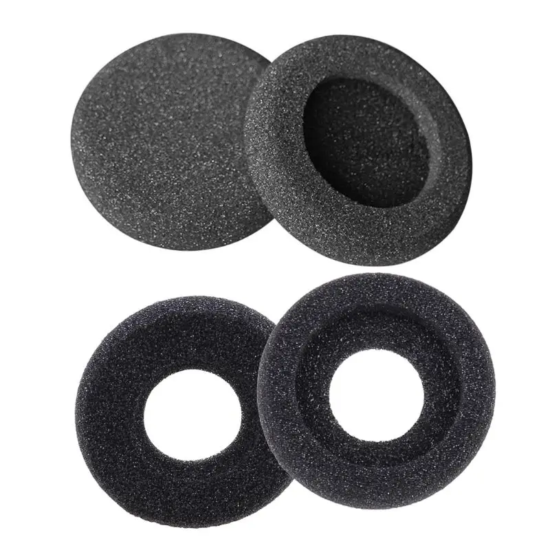 4PCS Replacement Soft Sponge Earpads Ear Cover Ear Pads for Plantronics H251/H251N/HW251N/H261N/H51/HW291N/SP11/HW111N Headphone