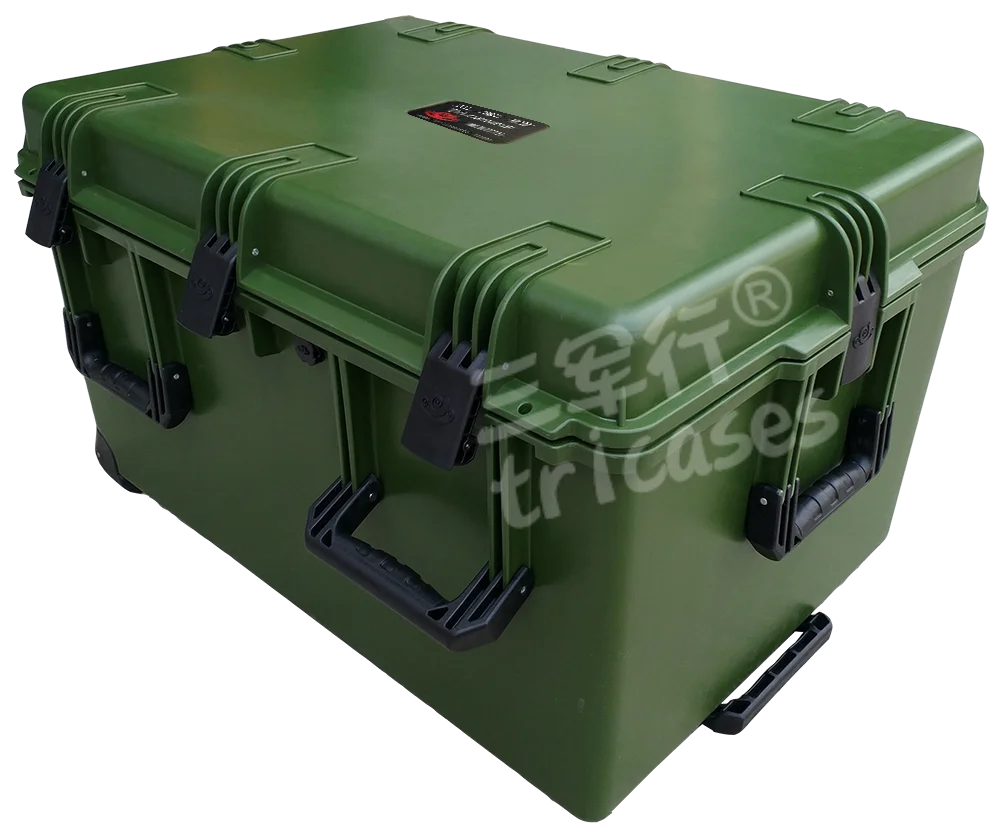 Tricases OEM/ODM Customized IP67 hard plastic heavy duty large flight case M3075