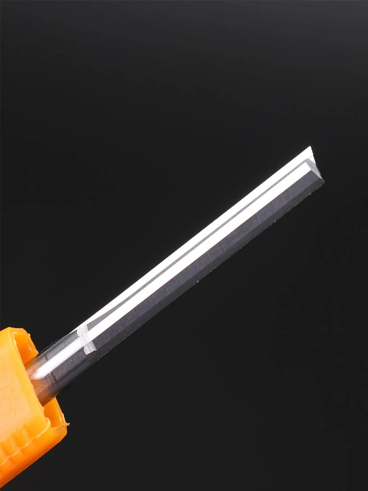 Xuhan 3,175mm 4mm 6mm 8mm Schaft 2-Schneiden Wolframkarbid-Schaftfräser CNC-Fräser Gravurfräser Gerader Schlitzfräser – Detail 2
