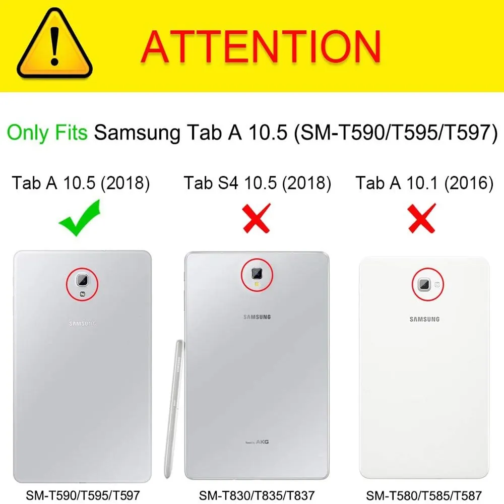 3 pçs vidro temperado para samsung galaxy tab um 10.5 polegada película protetora SM-T590 t595 t597 anti impressão digital protetor de tela vidro