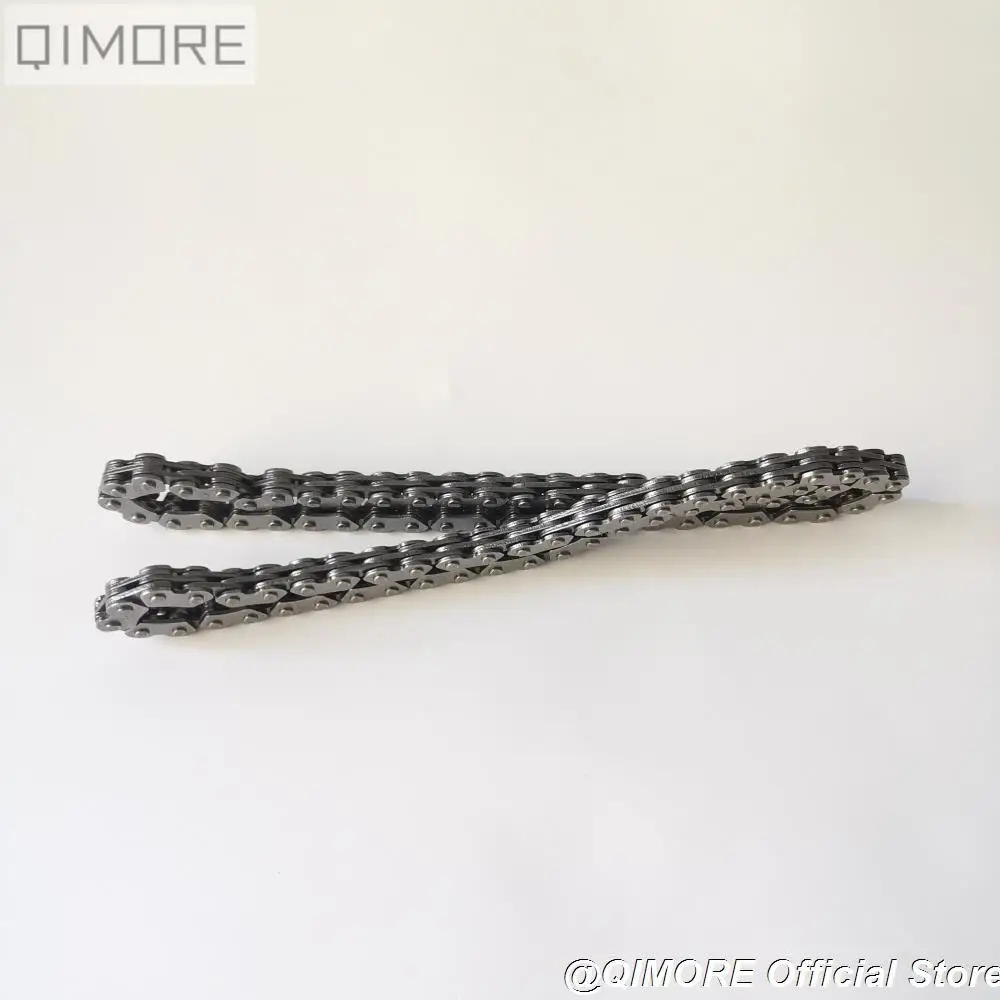 2X3-90L 90-link Cam Timing Chain for 4 stroke Scooter Moped QUAD ATV GY6 125 GY6 150 152QMI 1P52QMI 157QMJ 1P57QMJ